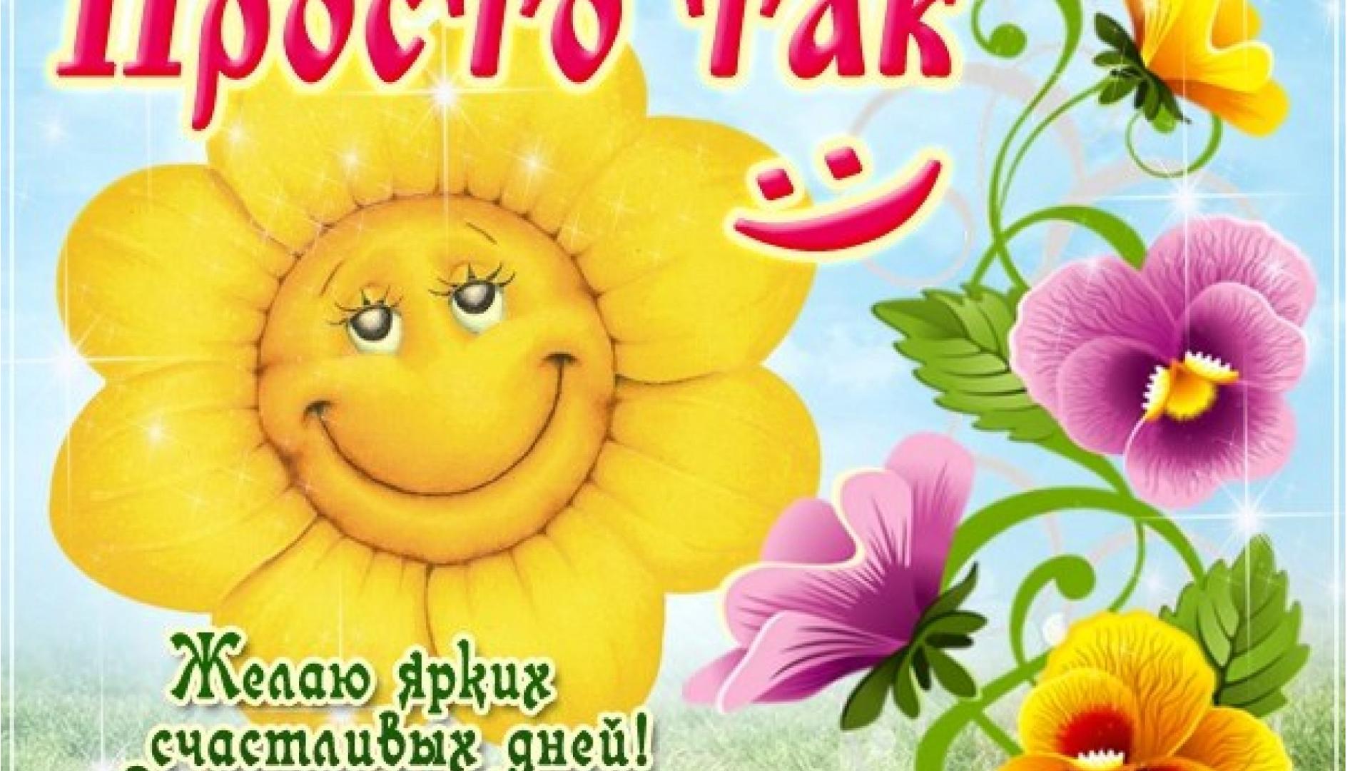 Сделать, поздравления в картинках просто так